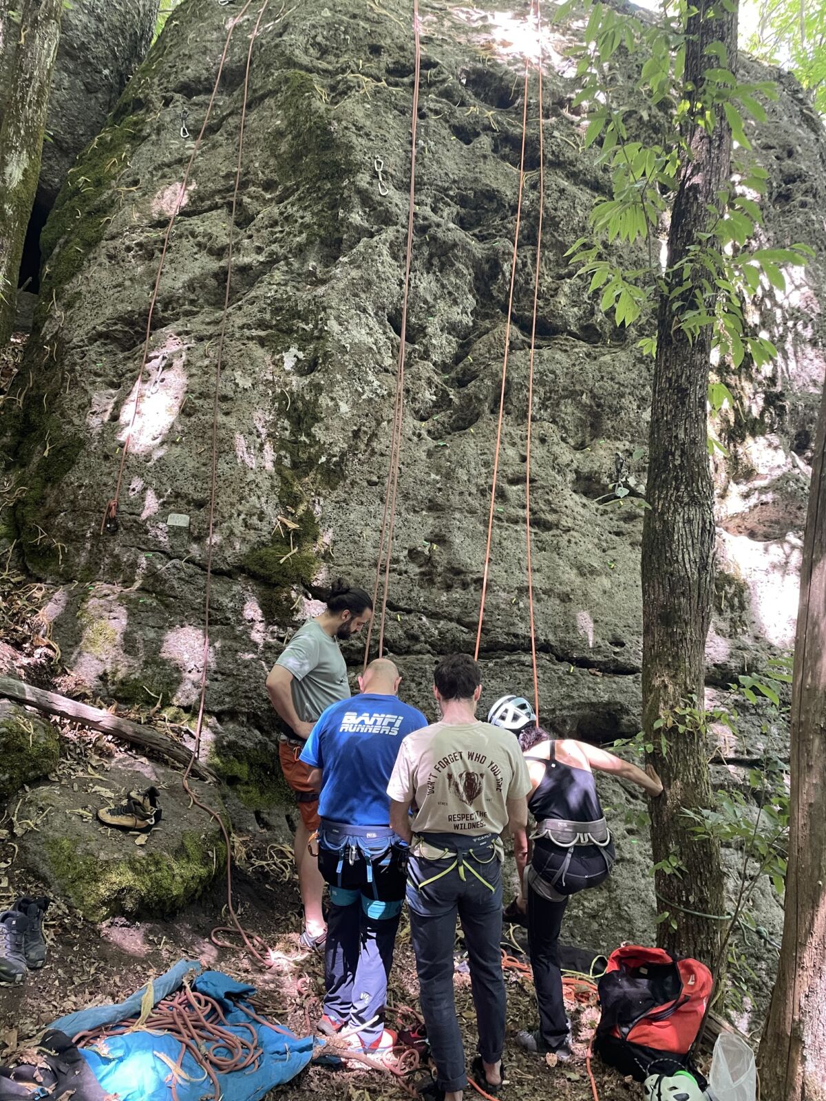 Climbing lesson at the crag with Mattia Filippi